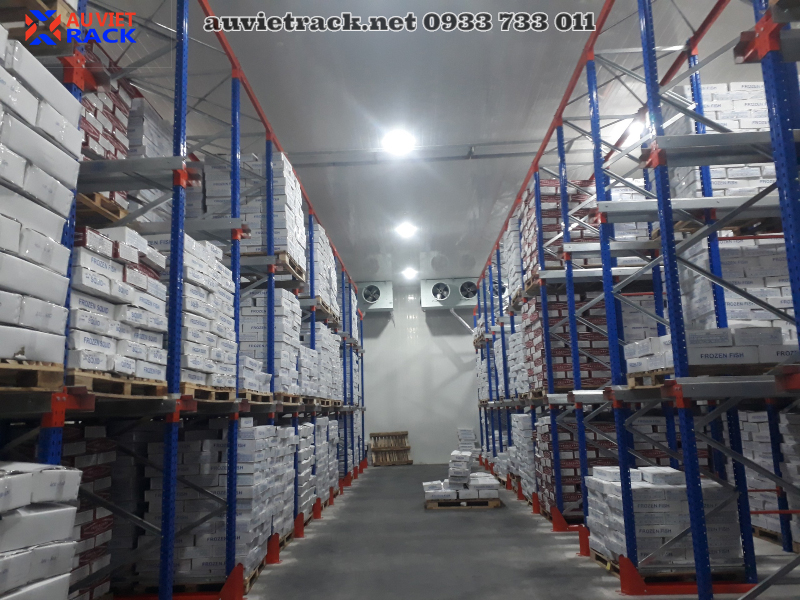 kệ kho lạnh thủy sản